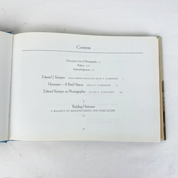 Little Germany on the Missouri Hardcover Book The Photographs Of Edward J Kemper - Picture 5 of 12